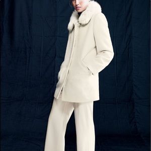 Sophia Cashmere coat / Mink collar
